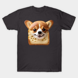 Bread Dog Corgi T-Shirt